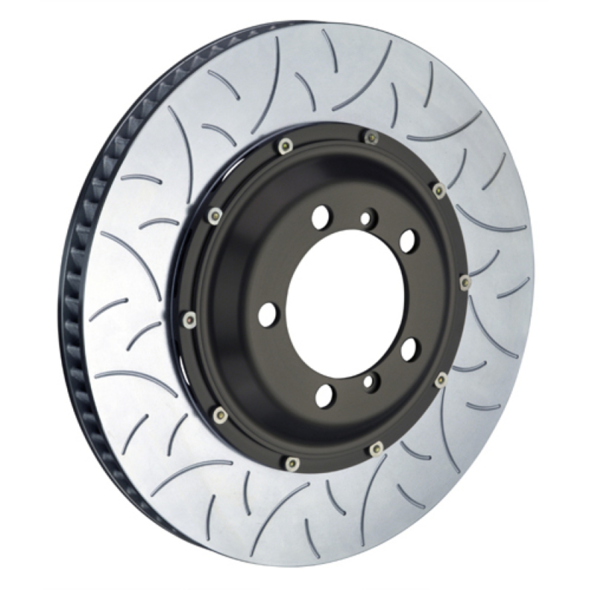 Picture of Brembo 10-11 997-2 GT3-GT3RS Excl- PCCB Front 2-Piece Discs 380x34 2pc Rotor Slotted Type-3
