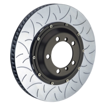 Picture of Brembo 08-16 R8 4-2-5-2 Excl CC Brake Fr 2-Piece Discs 380x34 2pc Rotor Slotted Type3