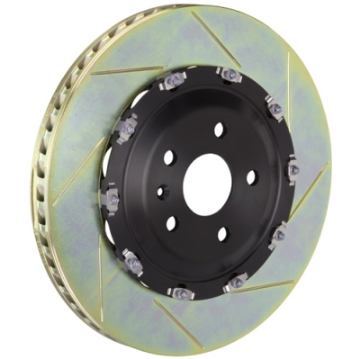 Picture of Brembo 08-16 R8 4-2-5-2 Excl CC Brake Fr 2-Piece Discs 380x34 2pc Rotor Slotted Type1