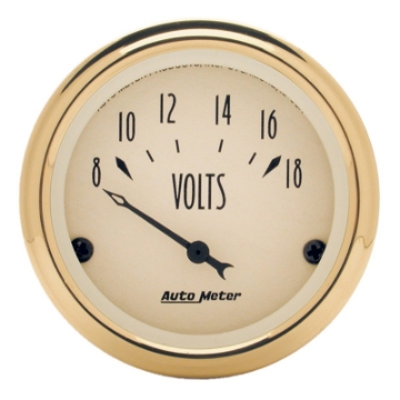 Picture of AutoMeter Golden Oldies 2-1-16in 18V Voltmeter Gauge