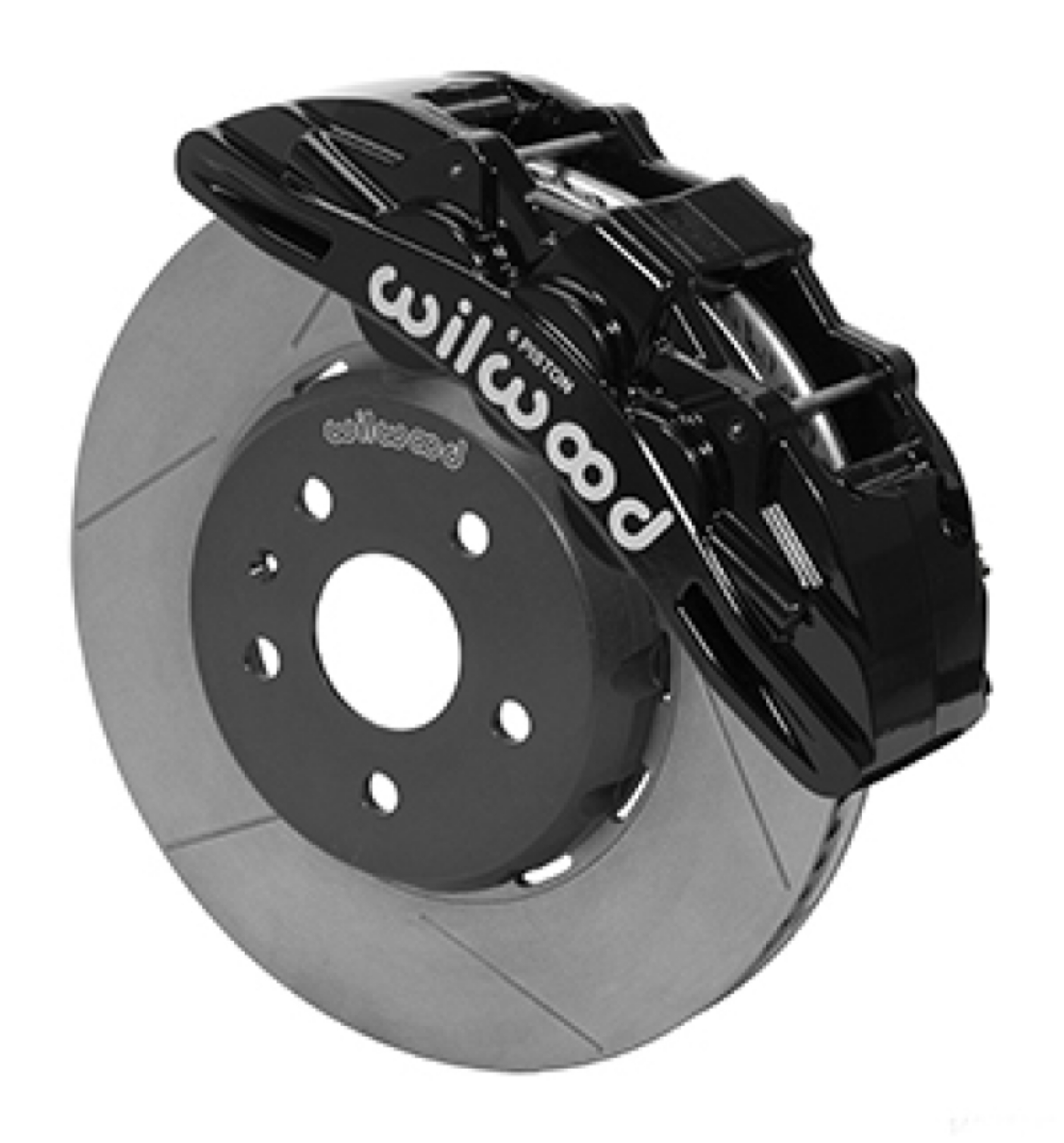 Picture of Wilwood SX6R Front Brake Kit 14in Slotted Rotors Black Calipers w- Lines 16-19 Chevrolet Camaro SS