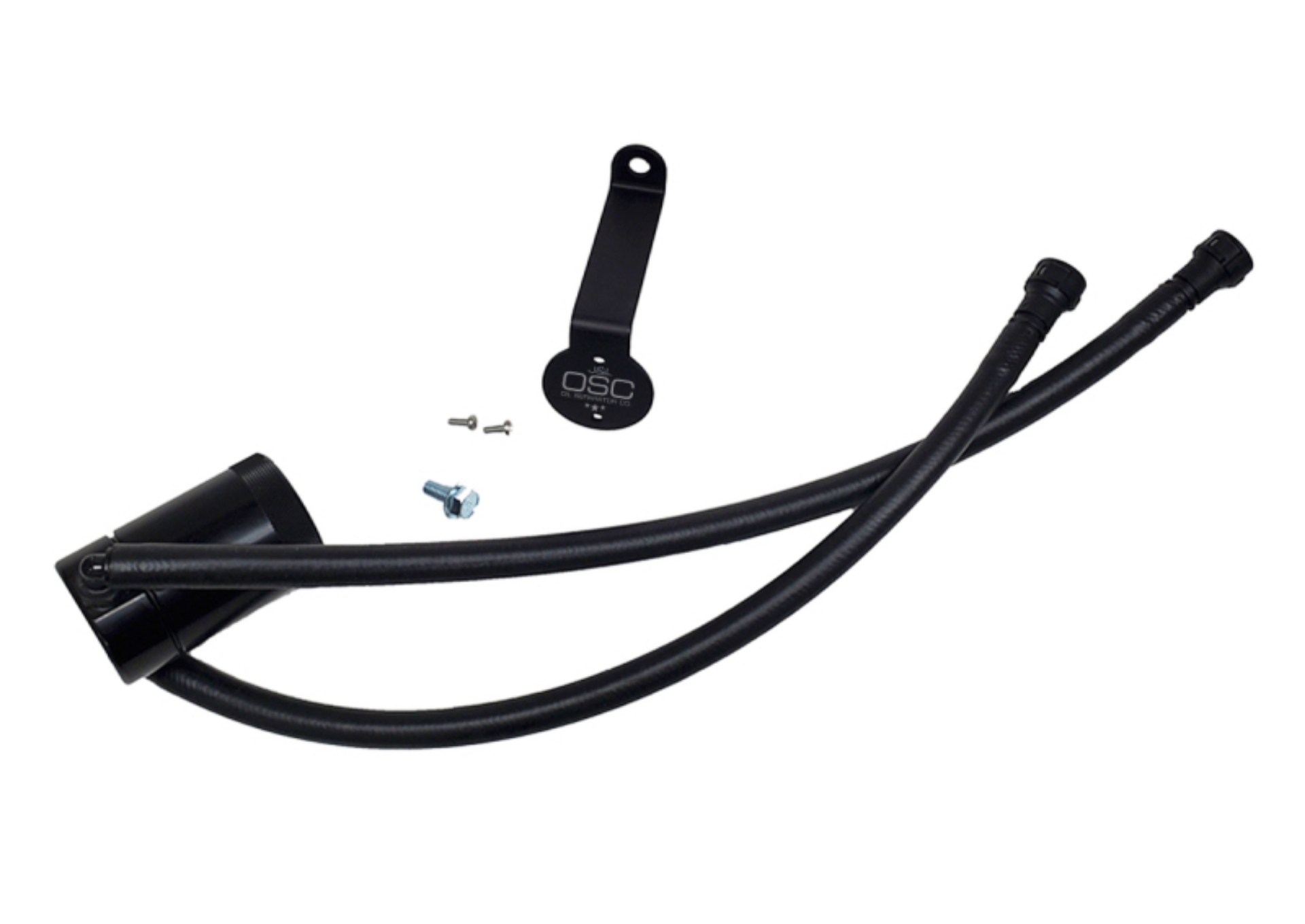 Picture of J&L 20-26 Chevy Silverado-GMC Sierra 2500-3500 6-6L Drivers Side Oil Separator 3-0 - Black Anodi
