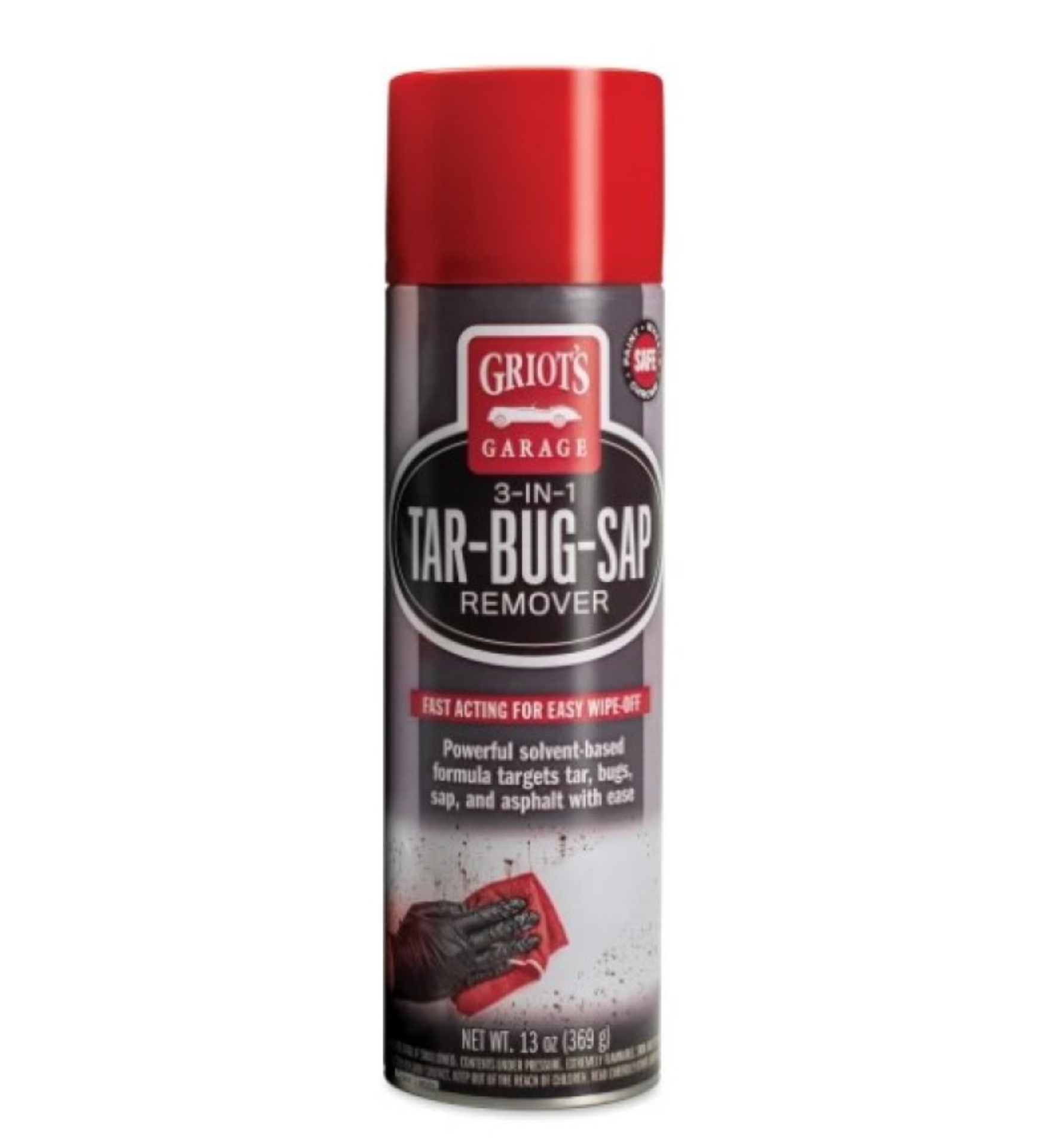 Picture of Griots Garage 3-In-1 Tar-Bug-Sap Remover - 13oz - Single Aerosol