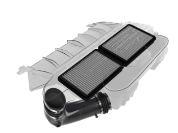 Picture of aFe Super Stock Carbon Fiber Pro Dry S Induction System 2021 RAM 1500 TRX V8-6-2L SC