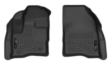 Picture of Husky Liners 10-19 Ford Taurus - 09-16 Lincoln MKS X-act Contour Series Front Floor Liners - Black
