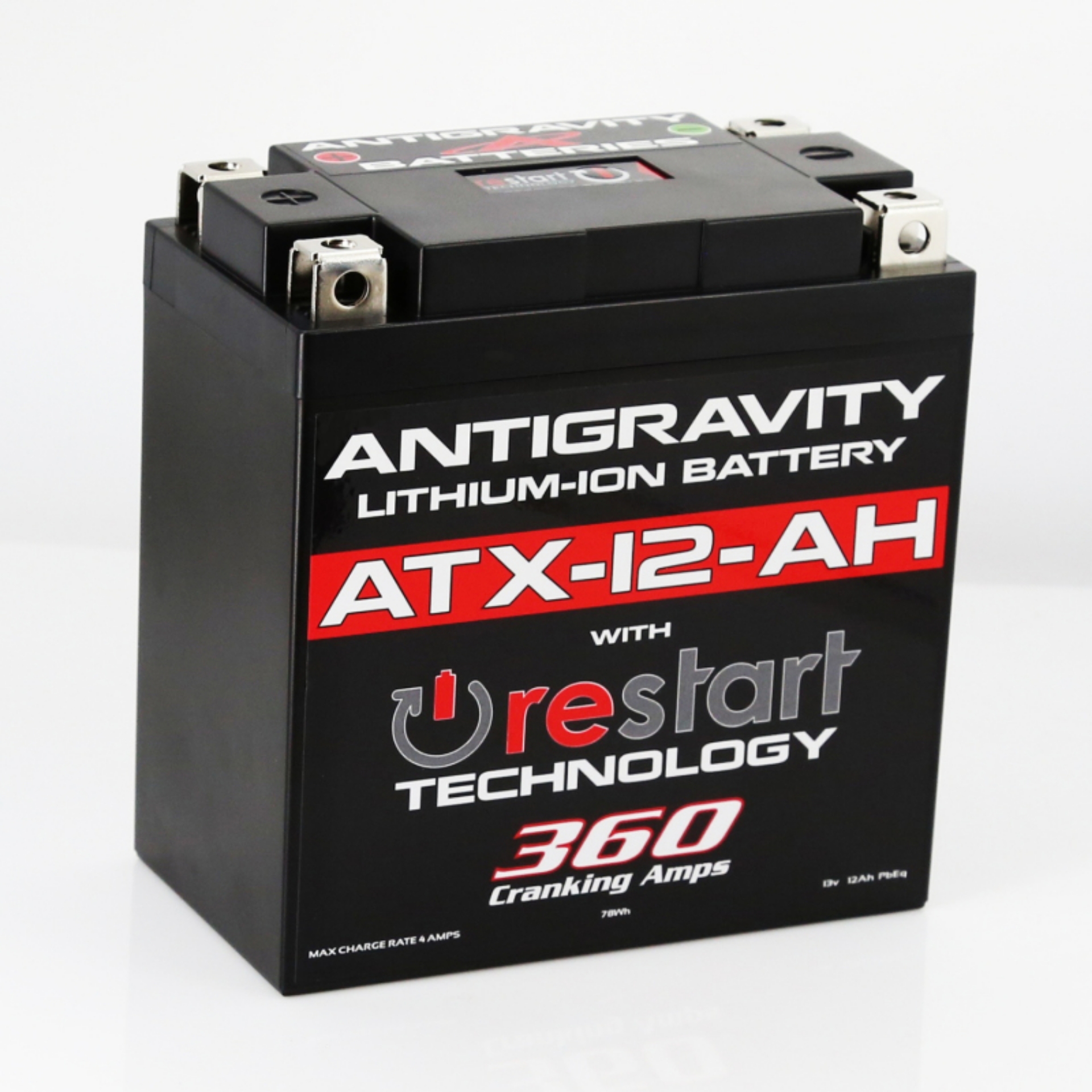Picture of Antigravity YTX12B-BS Lithium Battery w-Re-Start