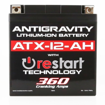 Picture of Antigravity YTX12B-BS Lithium Battery w-Re-Start