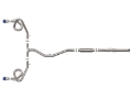 Picture of aFe POWER Takeda 22-23 Honda Civic Si I4-1-5L t 2-5in to 3in 304 SS CB Exhaust - Blue Flame Tips