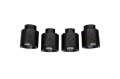 Picture of Corsa 20-25 Chevrolet Corvette C8 RWD 4-5in Carbon Fiber Black PVD Tip Kit For Corsa Exhaust Only