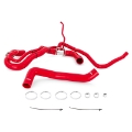 Picture of Mishimoto 17-19 Chevrolet Duramax 6-6L L5P Red Silicone Radiator Hose Kit