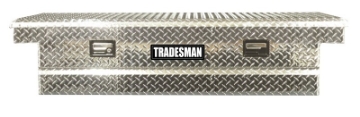 Picture of Tradesman Aluminum Economy Cross Bed Truck Tool Box 70in--Front Opening - Brite