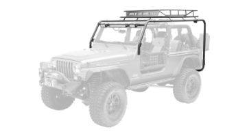 Picture of Body Armor 4x4 2005+ Toyota Tacoma Crew Cab Sport Rack Requires 5129 Basket