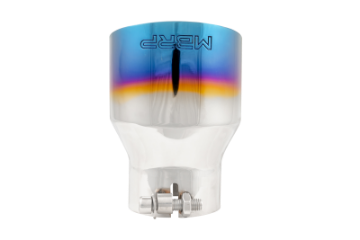 Picture of MBRP Universal Stainless Steel Dual Wall Tip 4-5in OD-3in Inlet-6-13in L