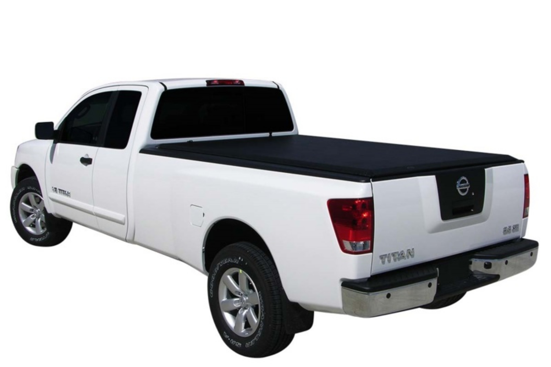 Picture of Access Literider 08-09 Titan King Cab 8ft 2in Bed Clamps On w- or w-o Utili-Track Roll-Up Cover