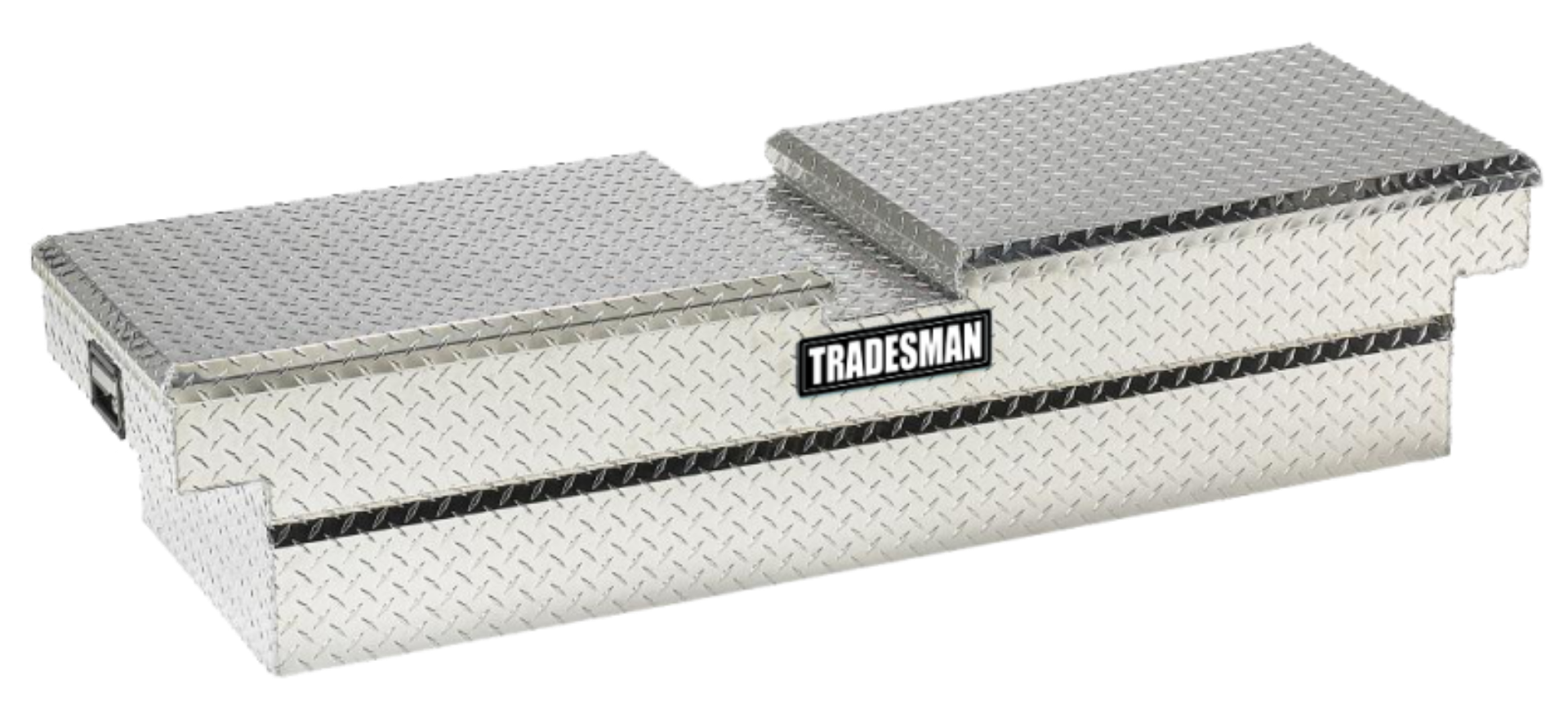 Picture of Tradesman Aluminum Economy Cross Bed Truck Tool Box 70in--Side Opening - Brite