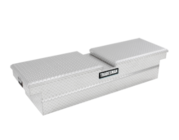 Picture of Tradesman Aluminum Gull Wing Cross Bed Truck Tool Box 70in- - Brite