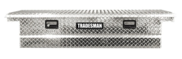 Picture of Tradesman Aluminum Single Lid HD 28 Cross Bed Low-Profile Truck Tool Box 72in- - Brite