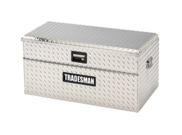 Picture of Tradesman Aluminum Flush Mount Truck Tool Box Full-Slim Line 60in- - Brite