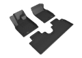 Picture of 3D MAXpider 2021 Ford Mustang Mach-E Kagu 1st & 2nd Row Floormat - Black