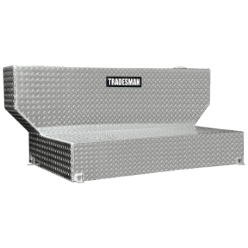 Picture of Tradesman Aluminum L-Shape Liquid Storage Tank 100 Gallon Capacity - Brite
