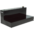 Picture of Tradesman Steel L-Shape Liquid Storage Tank Full Size - Black