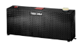 Picture of Tradesman Aluminum Rectangular Liquid Storage Tank 55 Gallon Capacity - Black