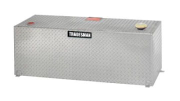 Picture of Tradesman Aluminum Rectangular Liquid Storage Tank 98 Gallon Capacity - Brite