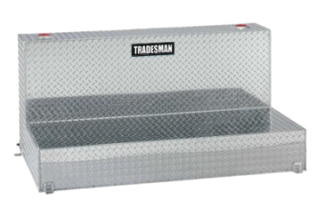 Picture of Tradesman Aluminum Full Size Rectangular Liquid Storage Tank - Brite