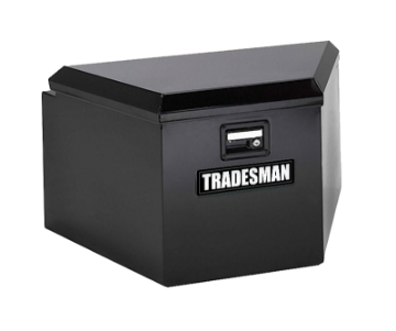 Picture of Tradesman Steel Trailer Tongue Storage Box 21in- - Black