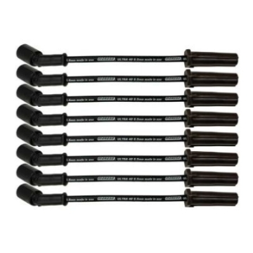 Picture of Moroso GM LS-LT 8-5mm Ultra 40 11in Long Wire Set w-o Alum Heatshield - Black