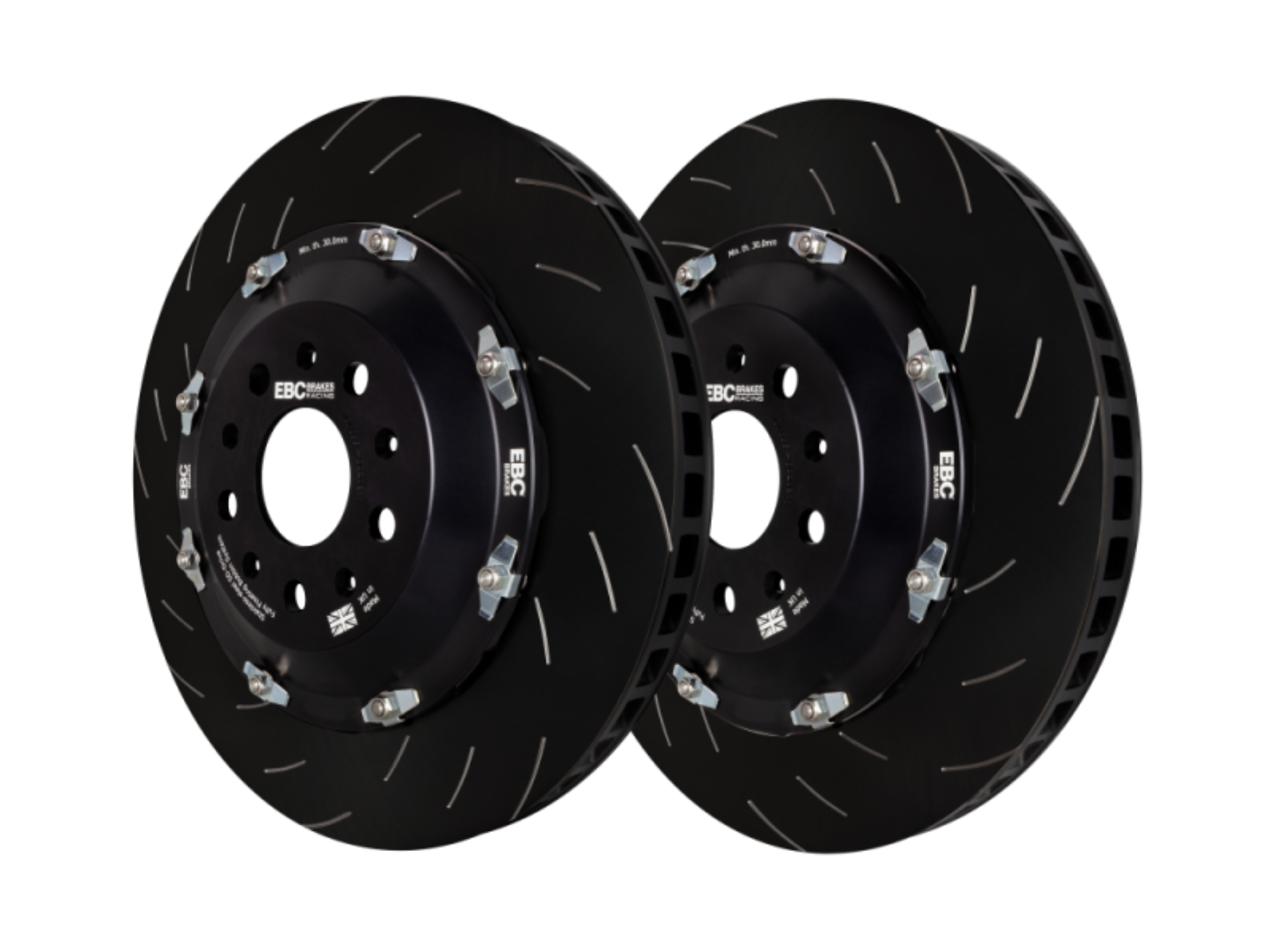 Picture of EBC Racing 2020+ Chevrolet Corvette Stingray 6-2L w-Z51 Perf Pack 2 Piece SG Racing Front Rotors