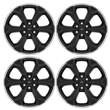 Picture of Ford Racing 15-23 F-150 22in Wheel Kit - Black w-Machined Face