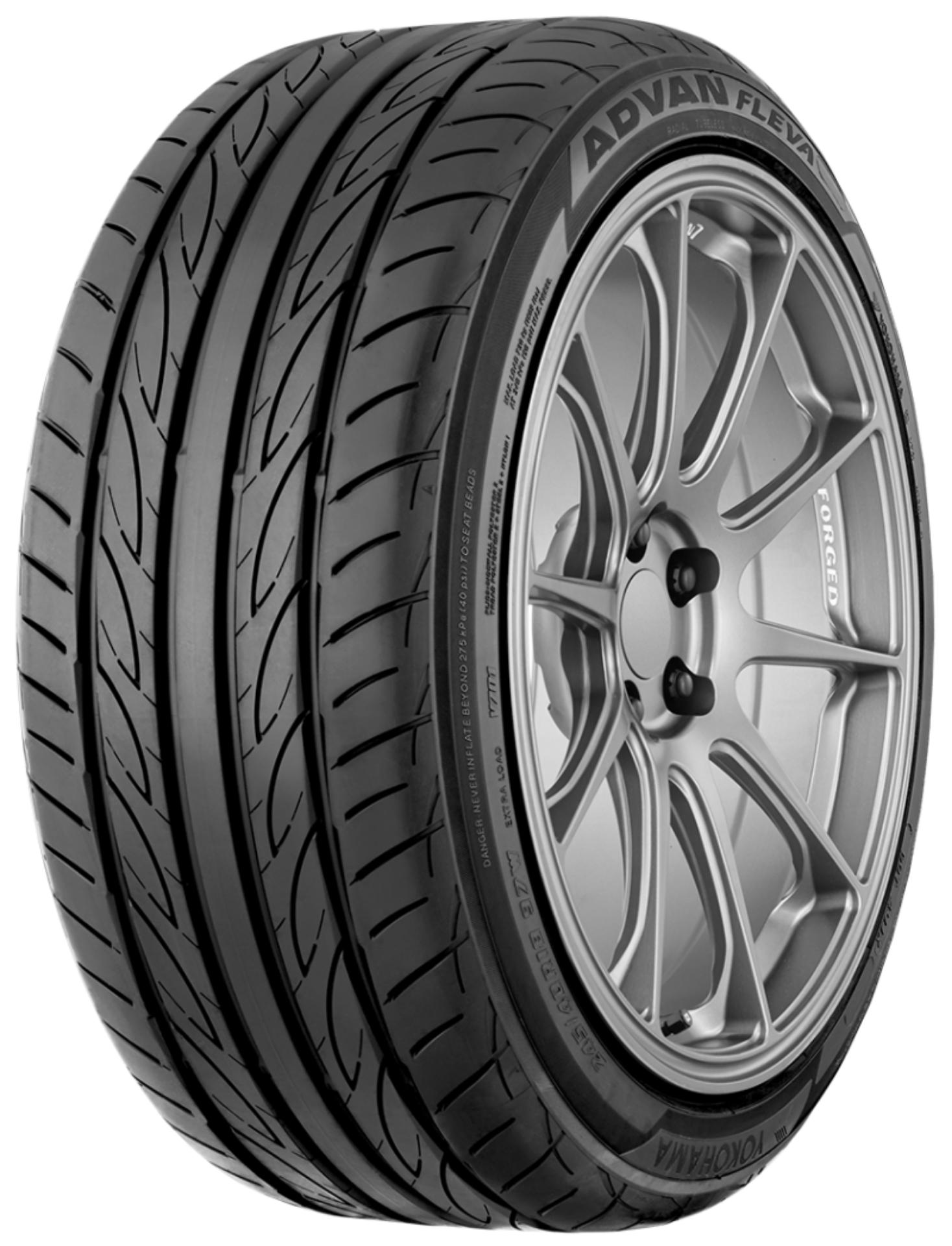 Picture of Yokohama Advan Fleva V701 Tire - 195-40R17 81W