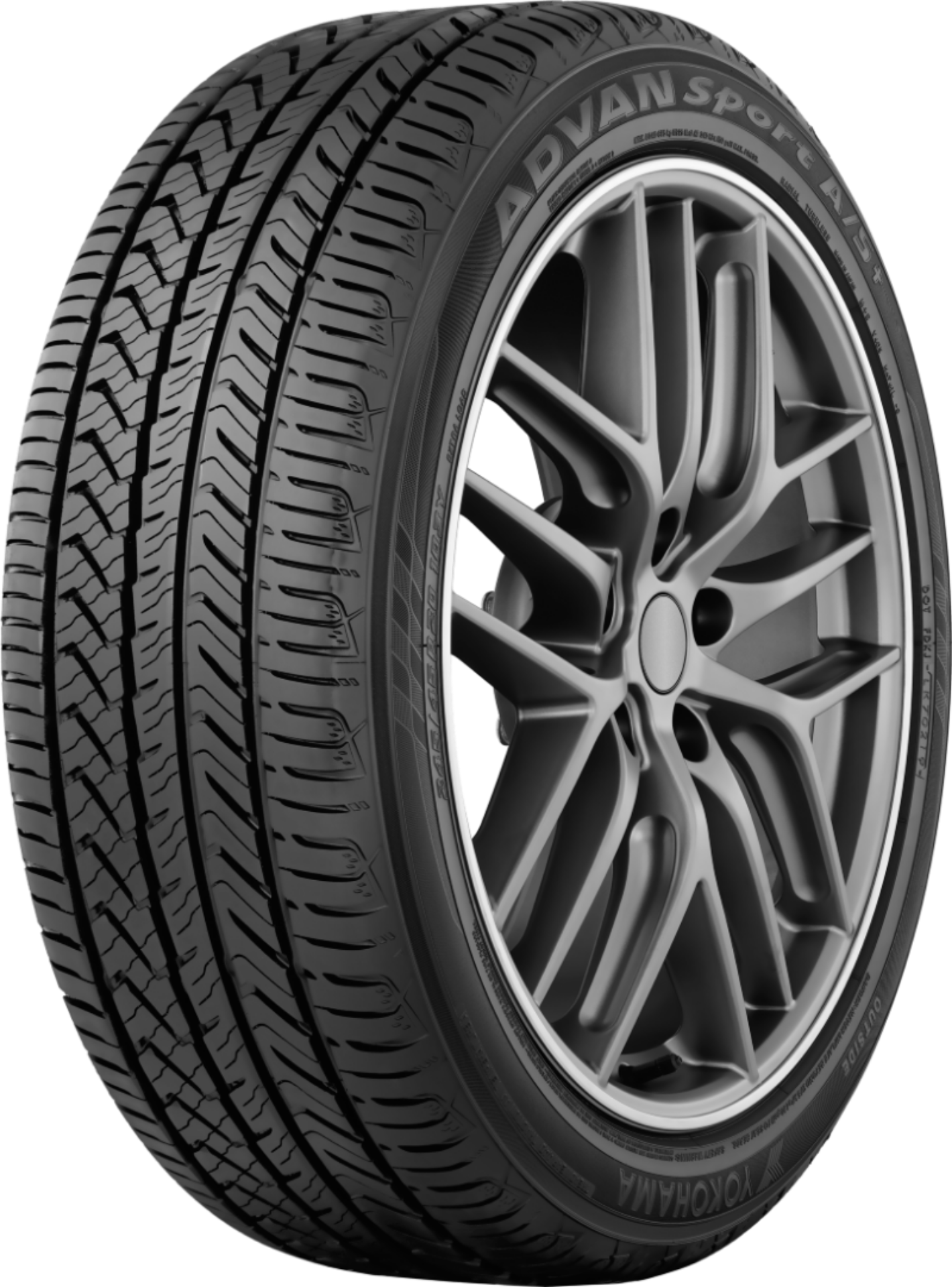 Picture of Yokohama Advan Sport A-S+ Tire - 205-55R16 91W