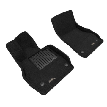 Picture of 3D MAXpider 20-23 Chevrolet Corvette C8 Elegant R1 Floormat Set - Black