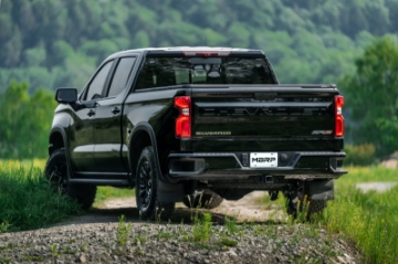 Picture of MBRP 22-23 Chevrolet- GMC 1500 Silverado- Sierra ZR2-AT4X 6-2L 2-5in Turn Down 3in Cat Back Exhaust
