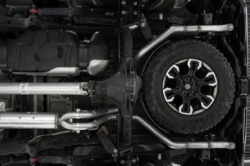 Picture of MBRP 22-23 Chevrolet- GMC 1500 Silverado- Sierra ZR2-AT4X 6-2L 2-5in Turn Down 3in Cat Back Exhaust