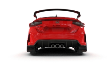 Picture of Rally Armor 23-26 Honda Civic Type R Black Mud Flap Red Logo