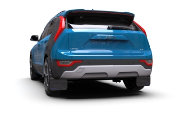 Picture of Rally Armor 23-25 Kia Niro SG2 Black UR Mud Flap Blue Logo