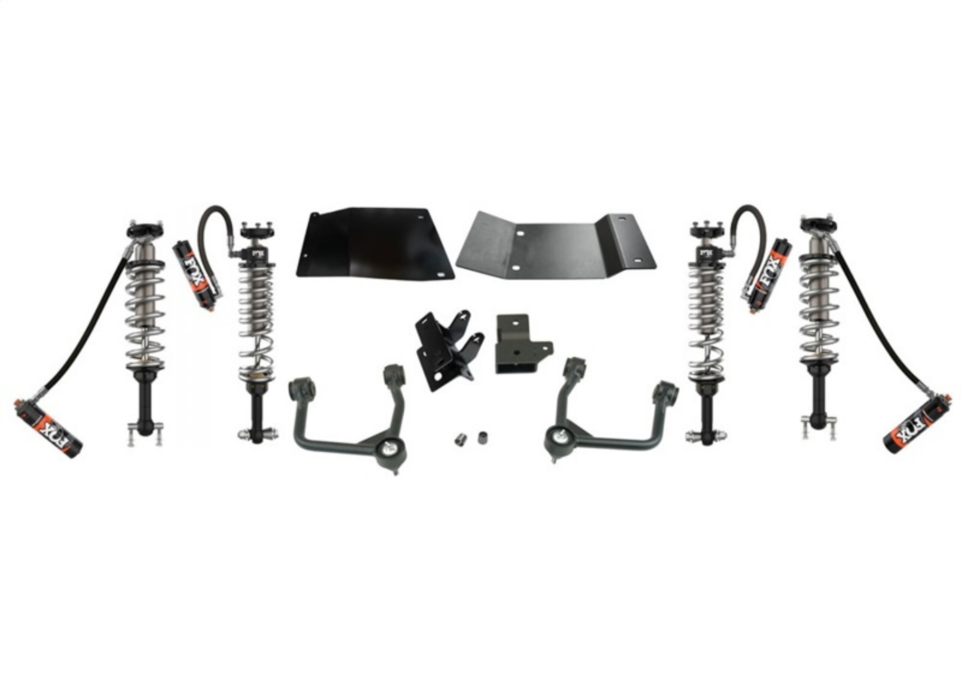 Picture of Superlift 21-23 Ford Bronco 4DR 3-4in Lift Kit w- Fox Front Coilover & 2-0 Rear