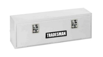 Picture of Tradesman Steel Top Mount Truck Tool Box 72in- - White