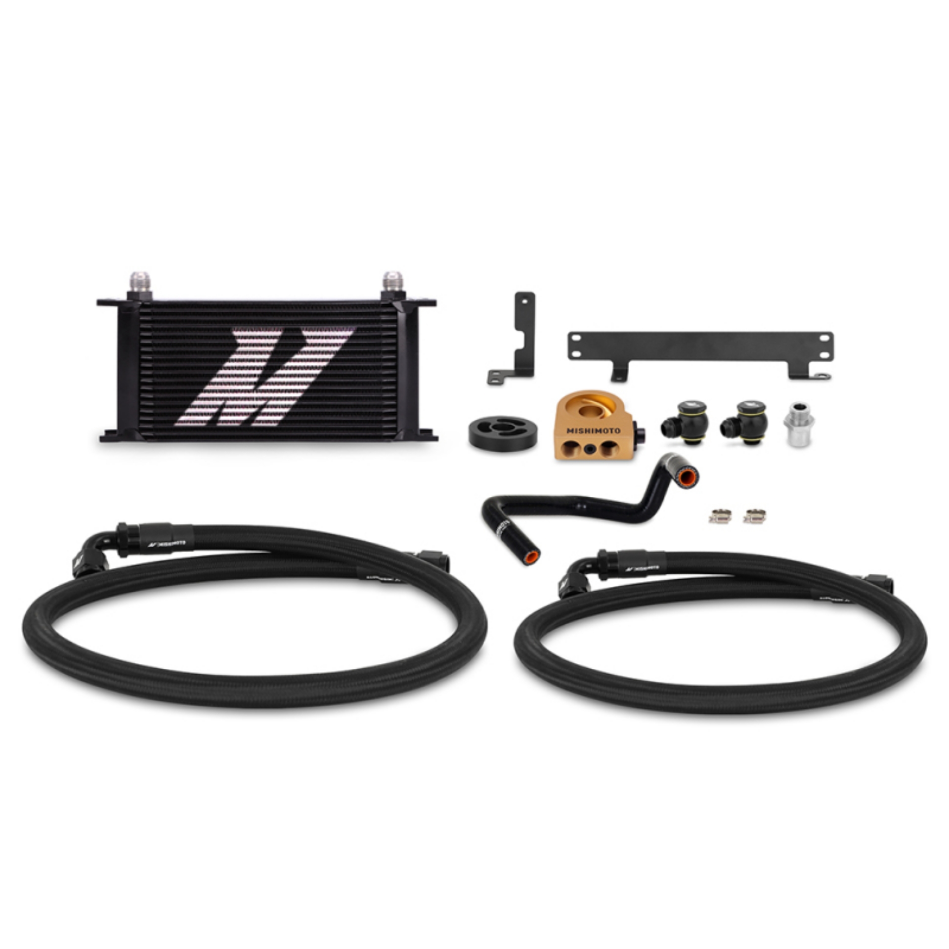 Picture of Mishimoto 2022+ Subaru WRX Thermostatic Oil Cooler Kit - Black