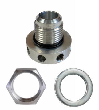 Picture of Granatelli -12AN Male Insert Billet Valve Cover Breather