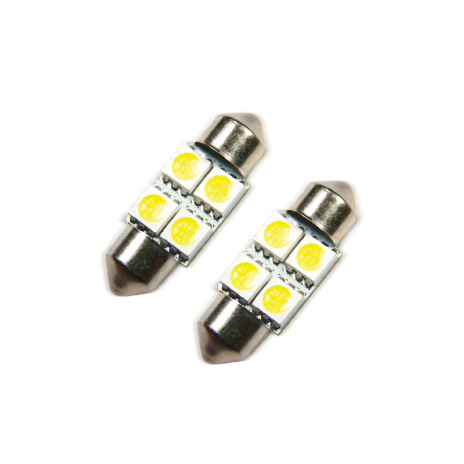 Picture of Oracle 33MM 4 LED 3-Chip Festoon Bulbs Pair - Cool White