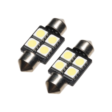 Picture of Oracle 33MM 4 LED 3-Chip Festoon Bulbs Pair - Cool White