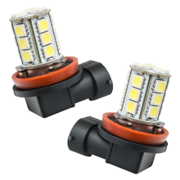 Picture of Oracle H11 18 LED Bulbs Pair - White