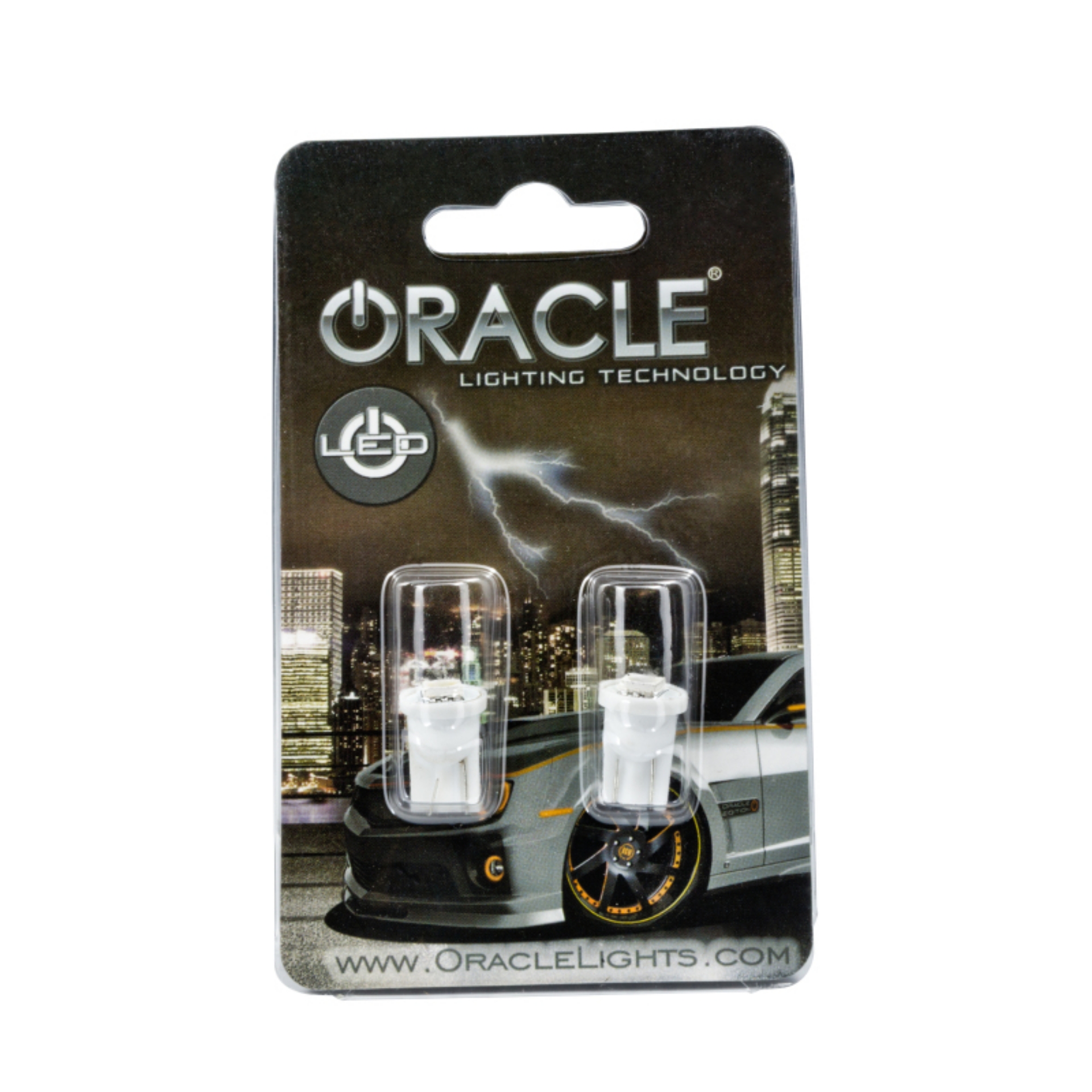 Picture of Oracle T10 1 LED 3-Chip SMD Bulbs Pair - Amber
