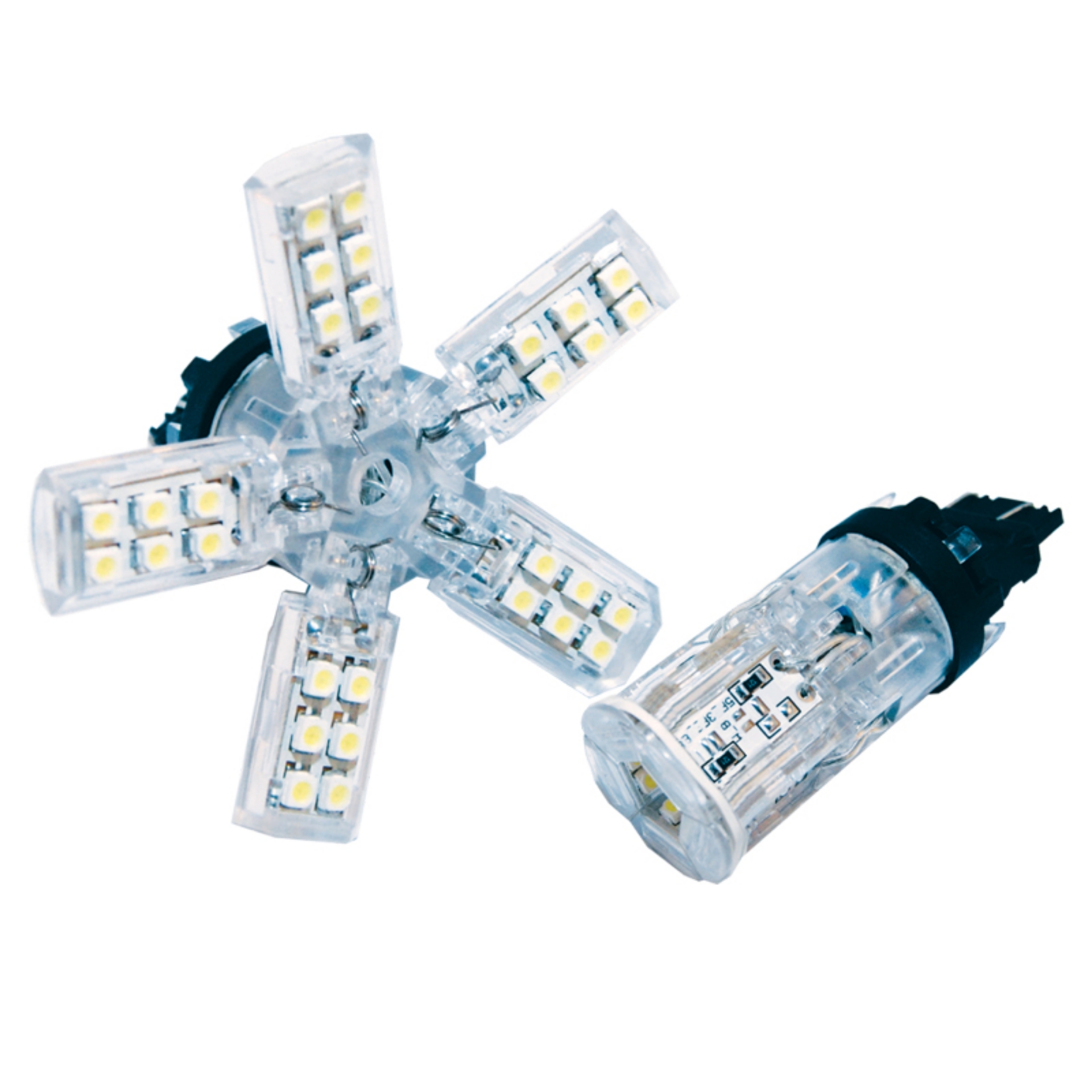 Picture of Oracle 7440 24 SMD 3 Chip Spider Bulb Single - Cool White