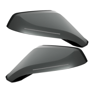 Picture of Oracle 10-15 Chevy Camaro Concept Side Mirrors - Dual Intensity - Ashen Gray GLJ
