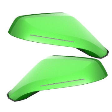 Picture of Oracle 10-15 Chevy Camaro Concept Side Mirrors - Dual Intensity - Synergy Green SGM